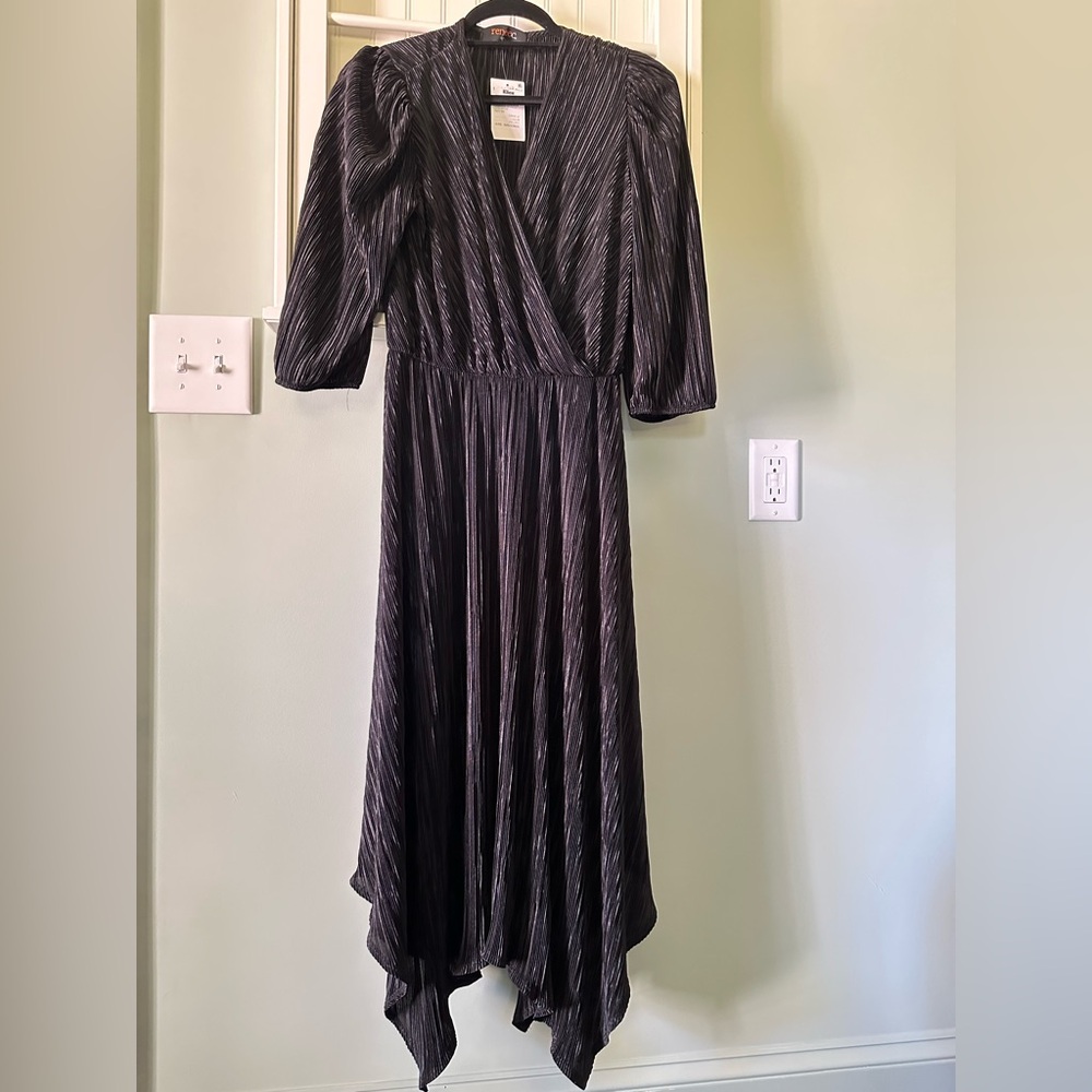 Renee C Plissè Handkerchief Dress